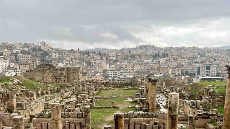 La città romana in Giordania