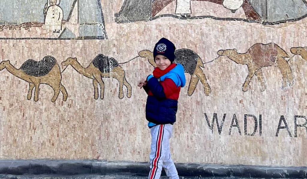 Madaba in famiglia