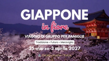 viaggio di gruppo per famiglie in Giappone
