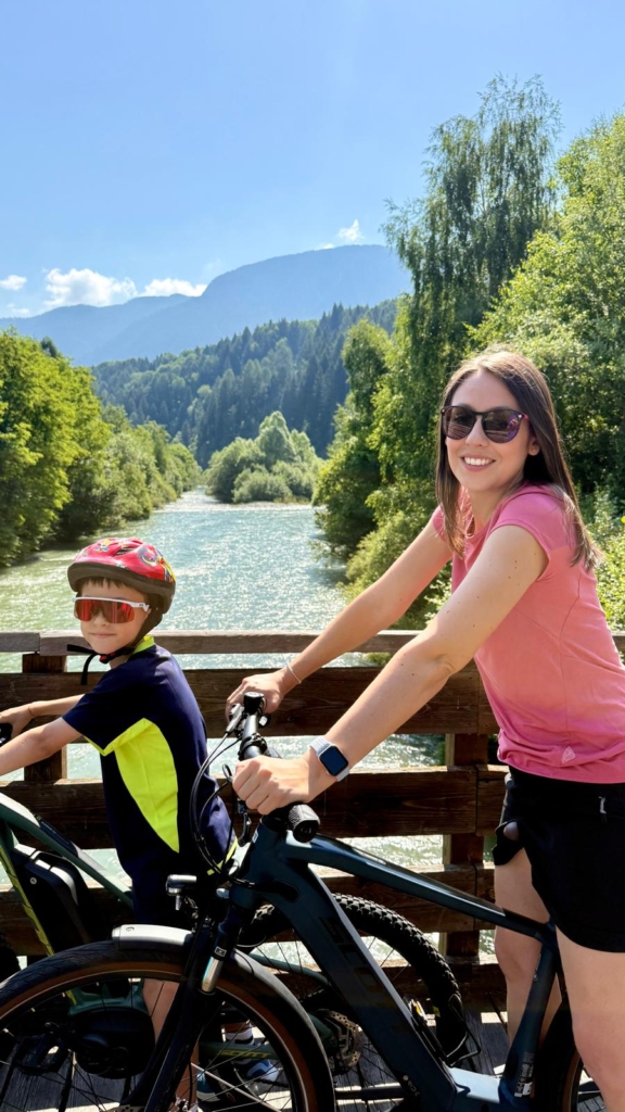 ciclabile val di sole con bambini itinerario