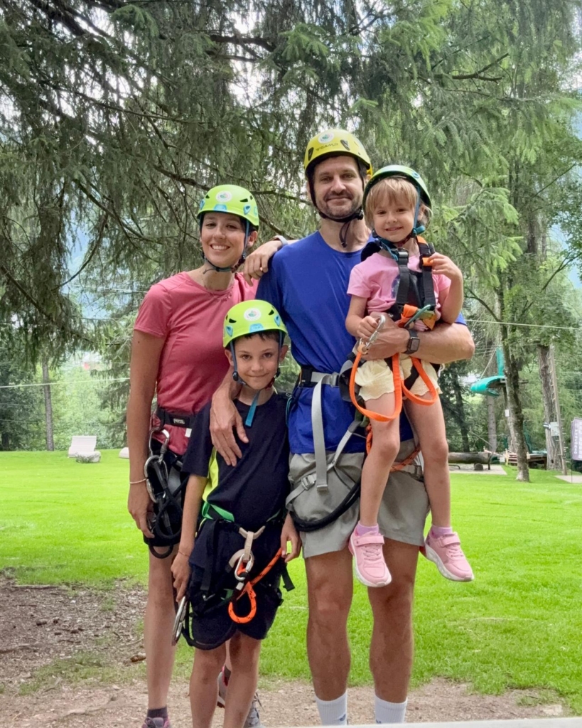 activity park tra gli alberi val di sole flying park
