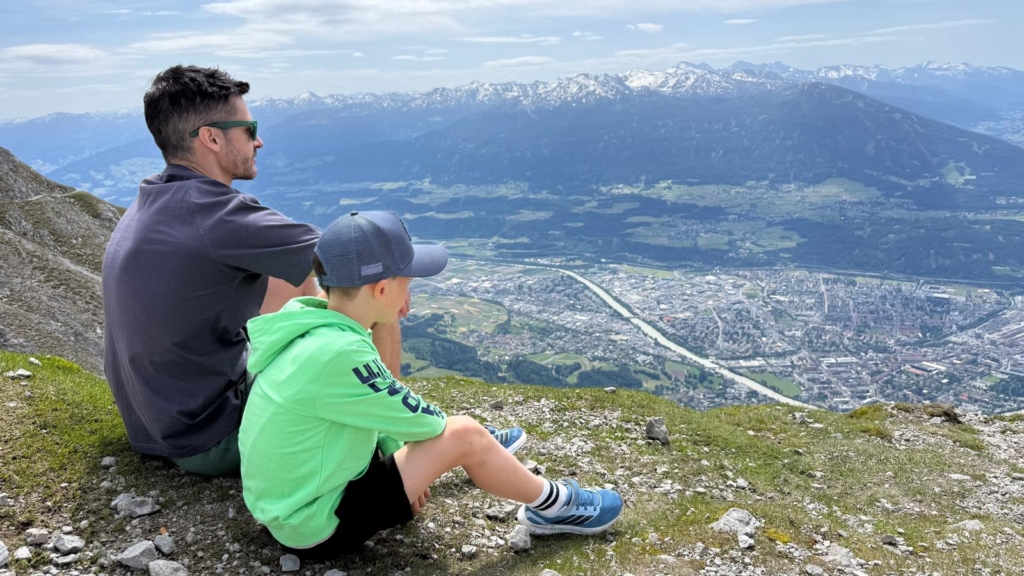 Gita in famiglia al Top of Innsbruck