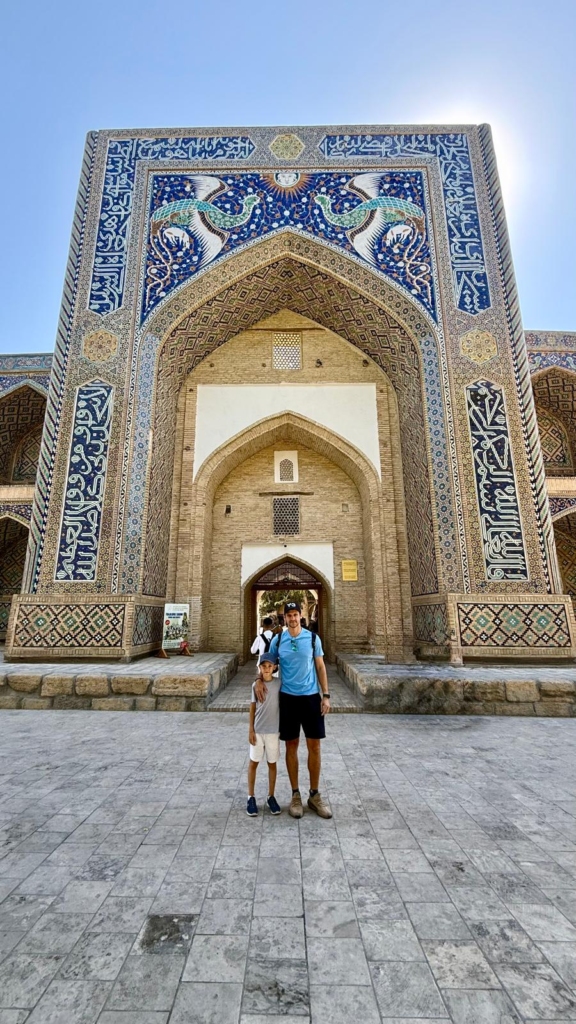 Bukhara con i bambini