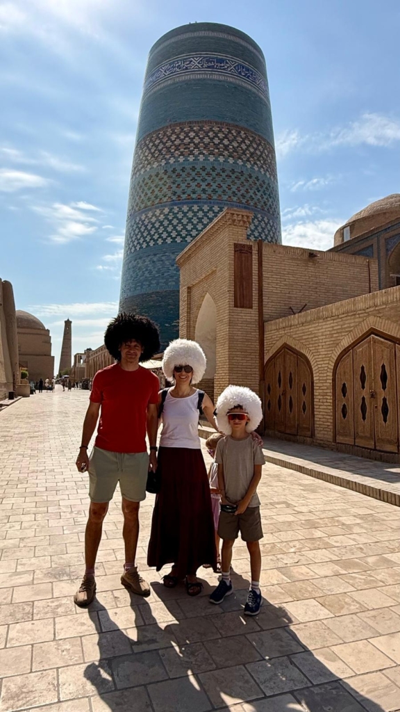 Scoprire Khiva Uzbekistan in famiglia